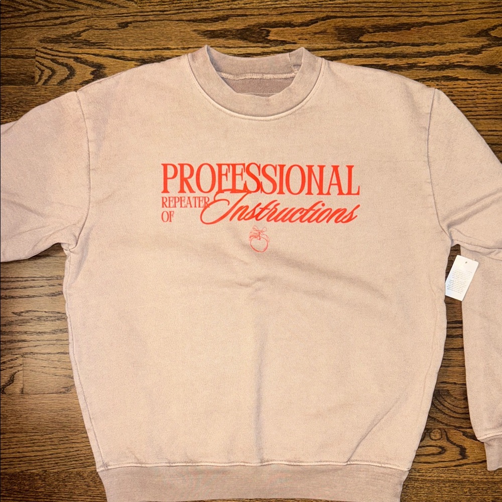 Stylish Teacher Crew Neck Sweater